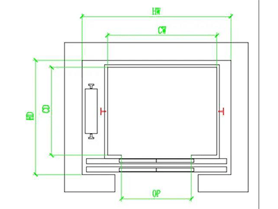 如何看懂家用电梯的井道尺寸及图纸？